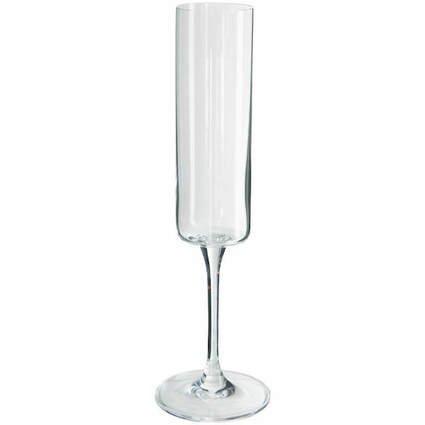 Danish Square Champagne Flute - <p style='text-align: center;'>R 10</p>